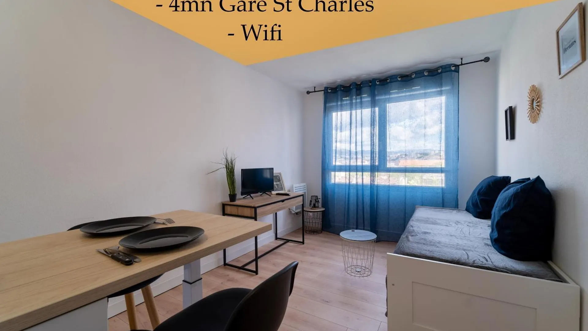 Apartment Appartement Tout Equipe A 6Min De La Gare St Charles Marseille