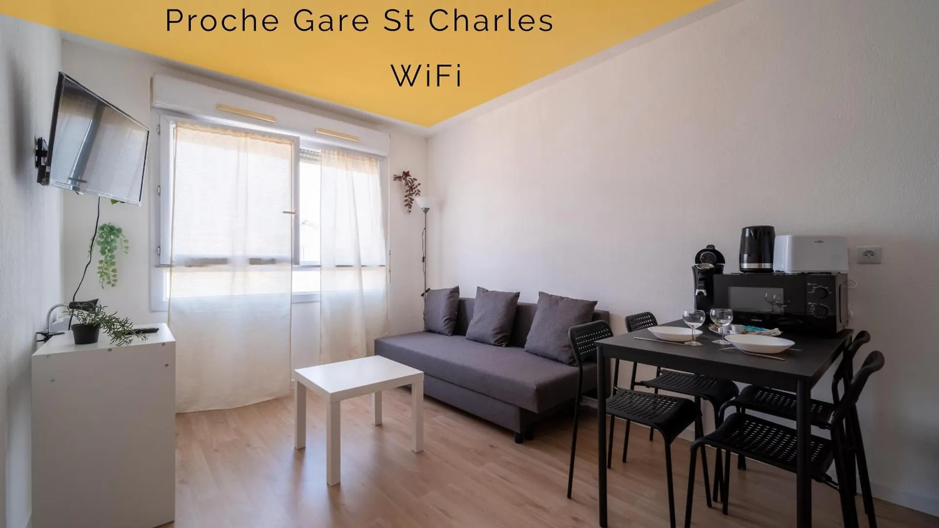 Appartement Tout Equipe A 6Min De La Gare St Charles Marsilya Fransa